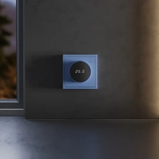 Изображение Терморегулятор электронный VOLTUM S70 с индикацией и датчиком для теплого пола (деним)